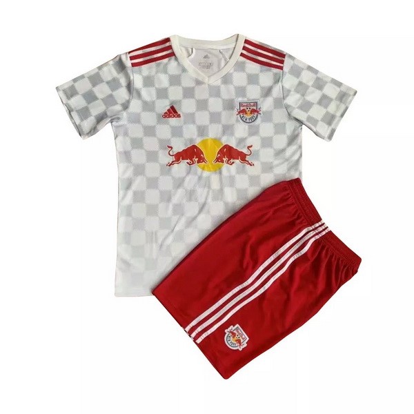 Camiseta Red Bulls Primera Equipación Niño 2021-2022 Blanco